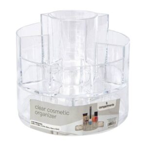 ORGANIZADOR DE MAQUILLAJE TRANSPARENTE