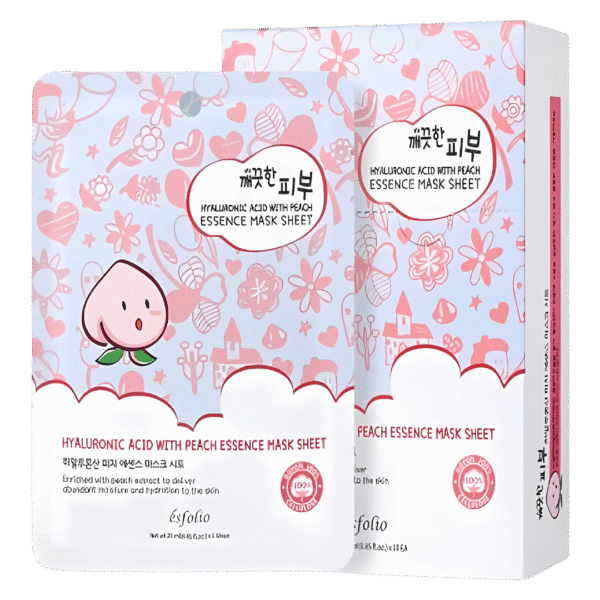 MASCARILLA COREANA – ESCENCIA DE DURAZNO – ESFOLIO